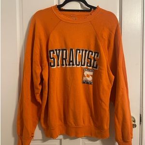 Vintage Syracuse University SU Orange Sweatshirt